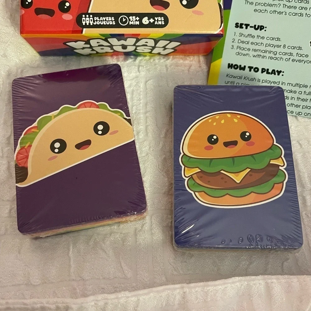Kawaii Krush Card Game - New Sealed Decks